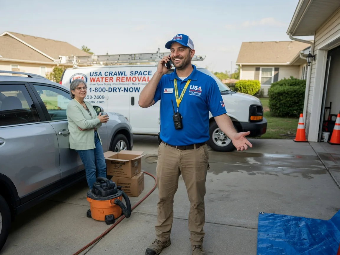 Crawl Space Water Removal Ridge Farm, IL FAQs